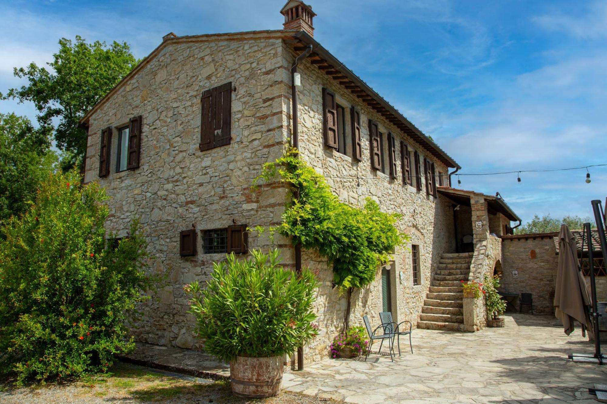 Colombaio Di Cencio Leilighet Gaiole in Chianti Eksteriør bilde